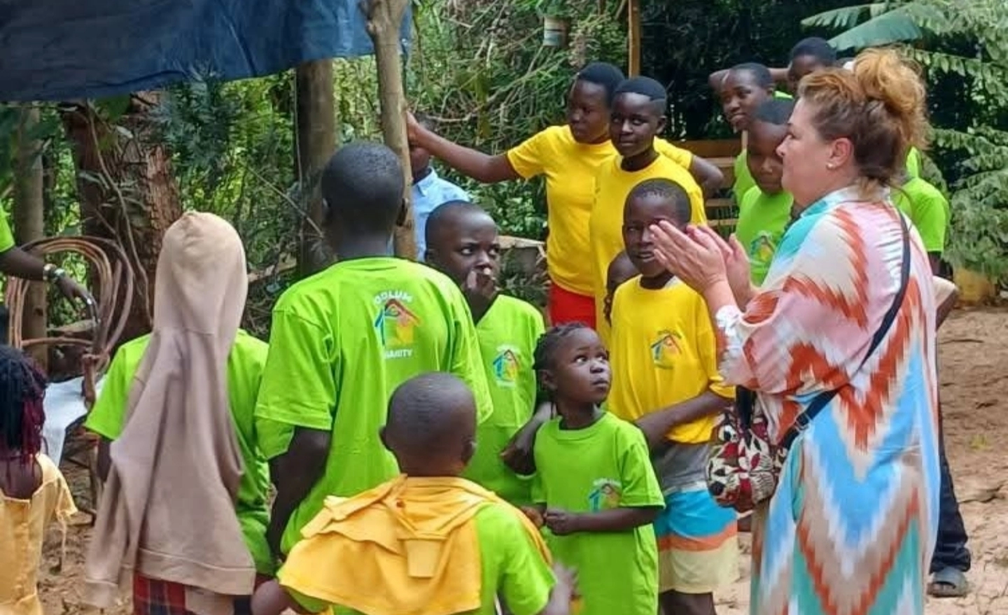 Volunteers leading outreach